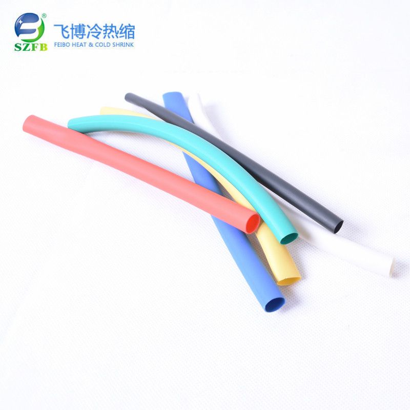 3:1 colorful heat shrinkable tube with glue
